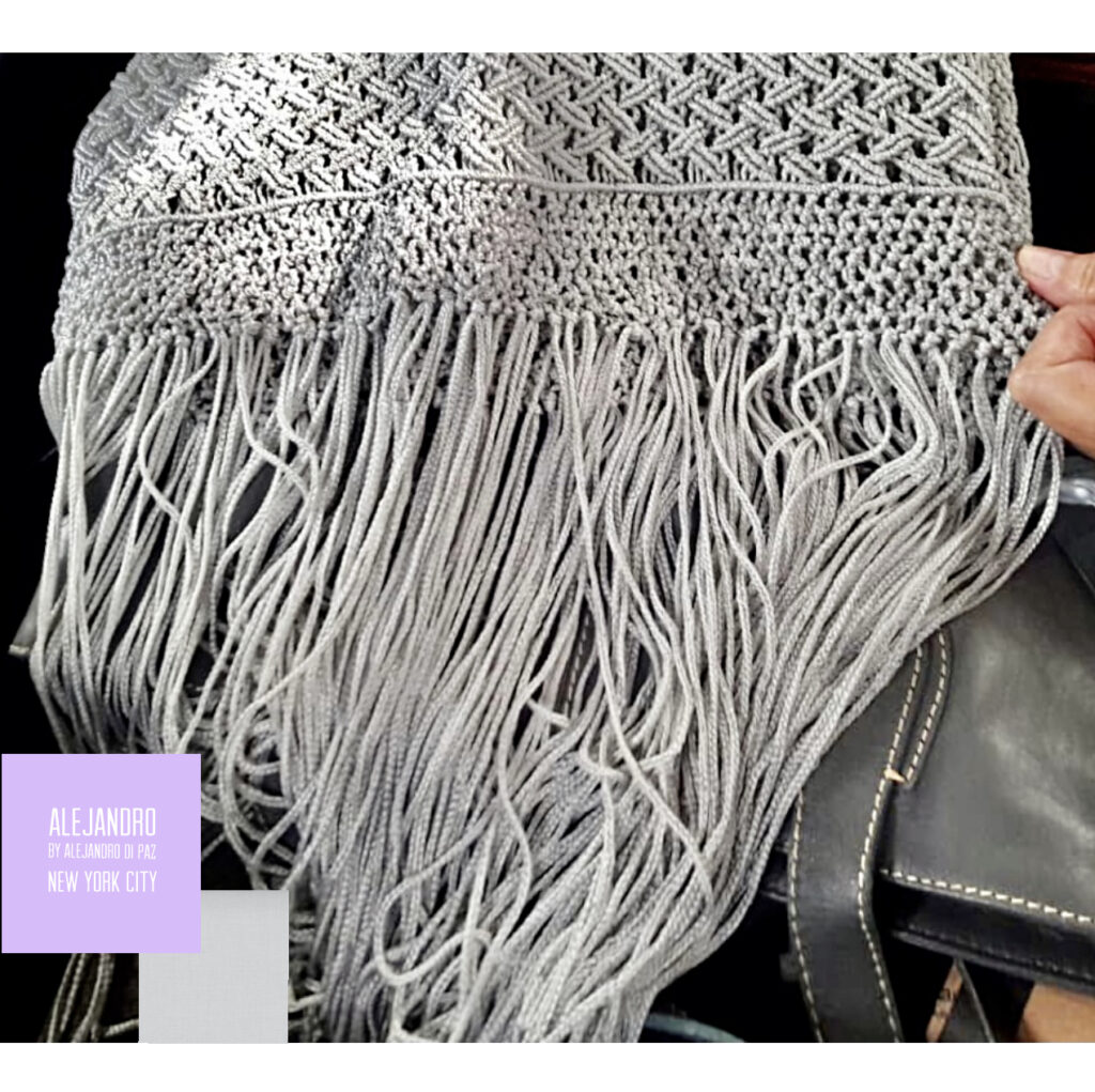 Macrame mode gris