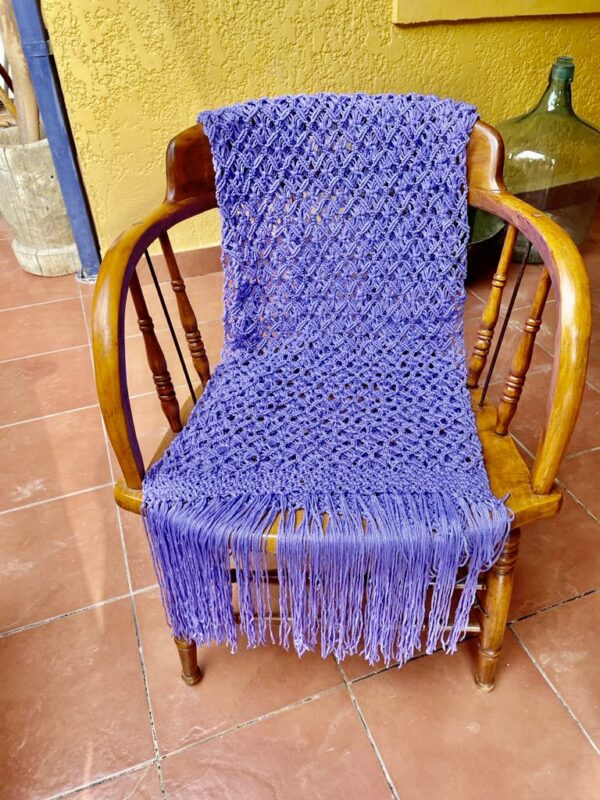 Macrame mode morado