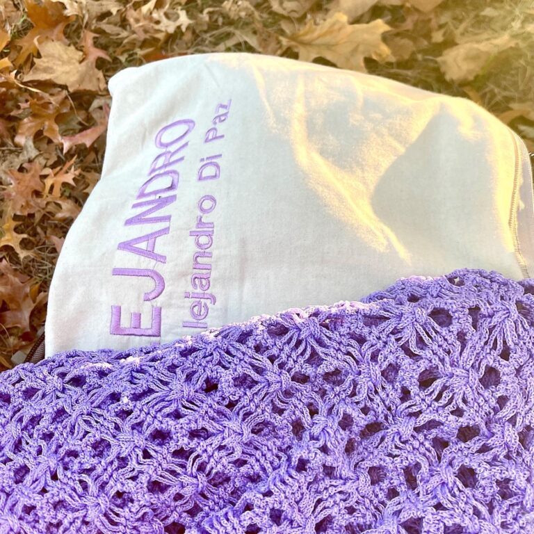 Macrame mode light purple